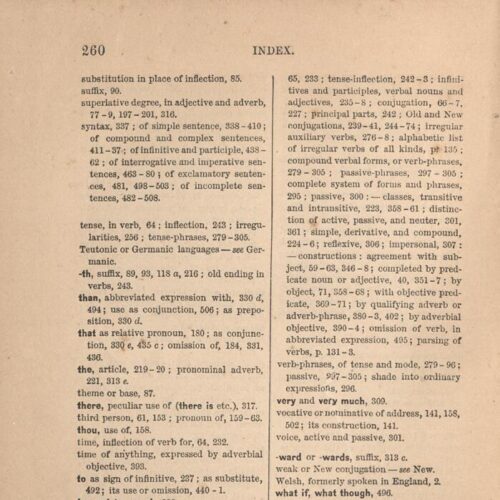 19 x 13 εκ. 2 σ. χ.α. + XII σ. + 260 σ. + 2 σ. χ.α., όπου στο φ. 1 κτητορική σφραγίδα CPC 